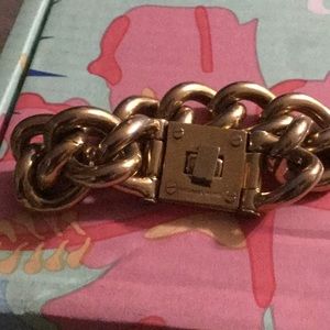 Michael Kors Goldtone Link Bracelet.